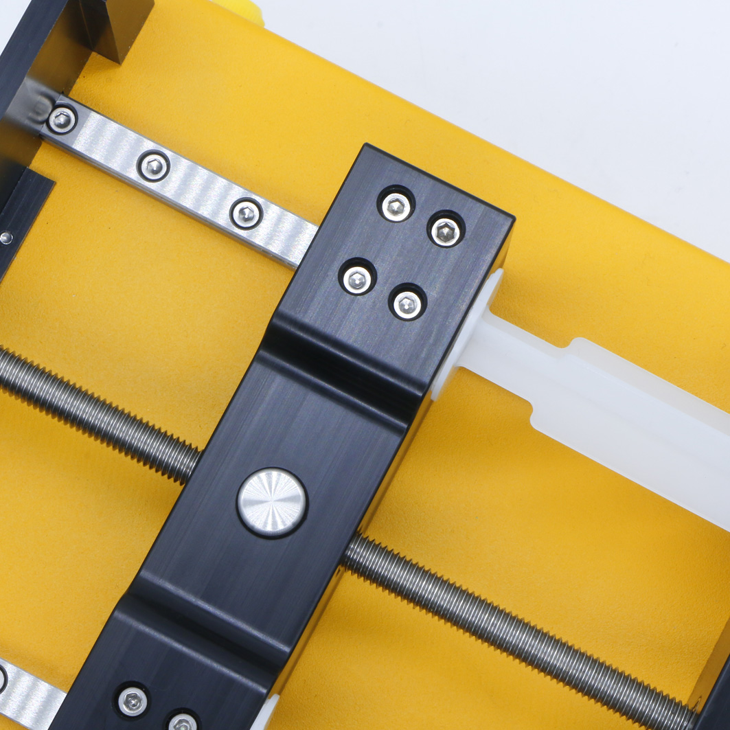 IPS-13 rail and pusher mechanism close-up