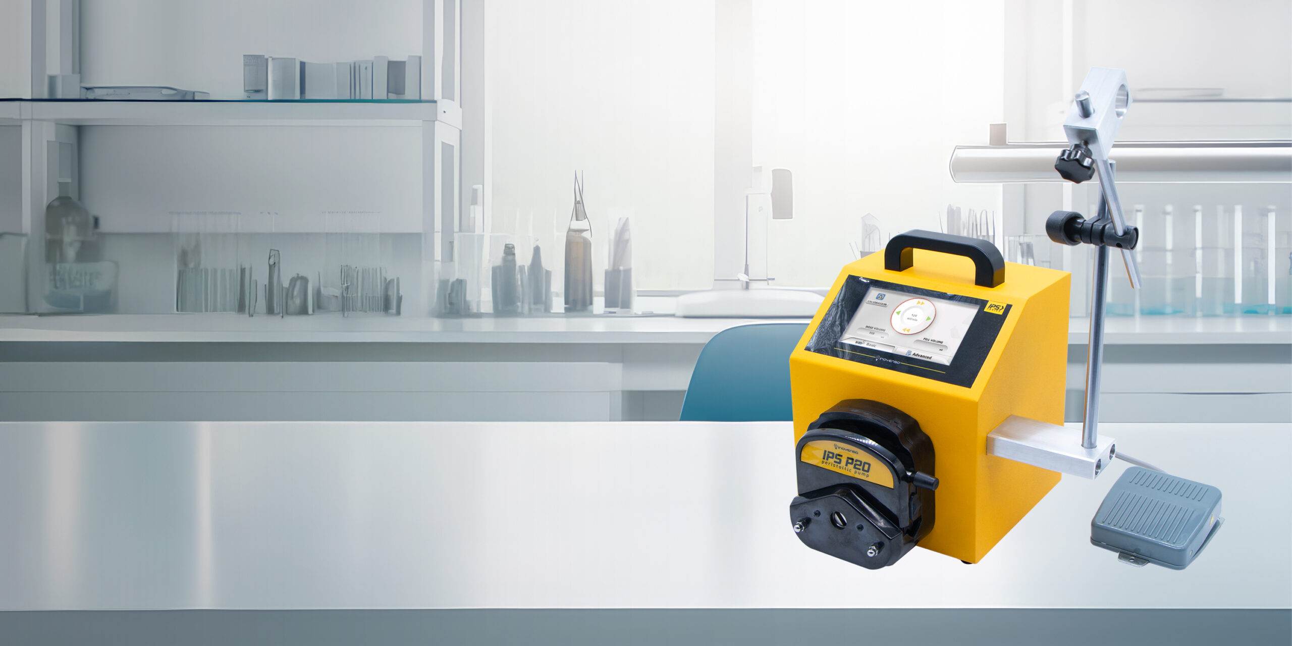 Yellow Labware peristaltic pump systems