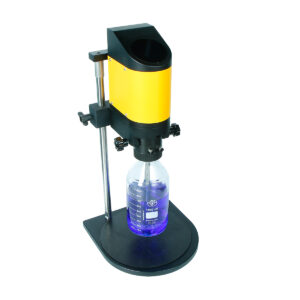 GL-45 overhead stirrer with direct bottle mixing system